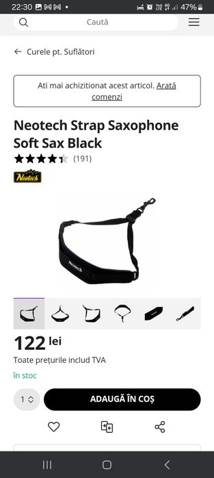 Vand set de saxofon alto pentru incepator