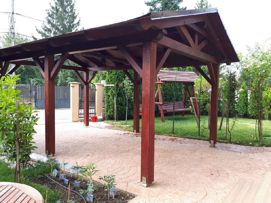 Terase lemn, foisoare lemn, casute de gradina,magazii,  mobilier gradina