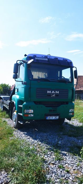 MAN cu abroll, macara, camion, schimb