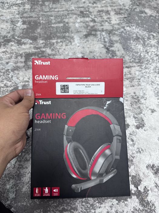 Игровые наушники Trust Ziva 3.5 mm black