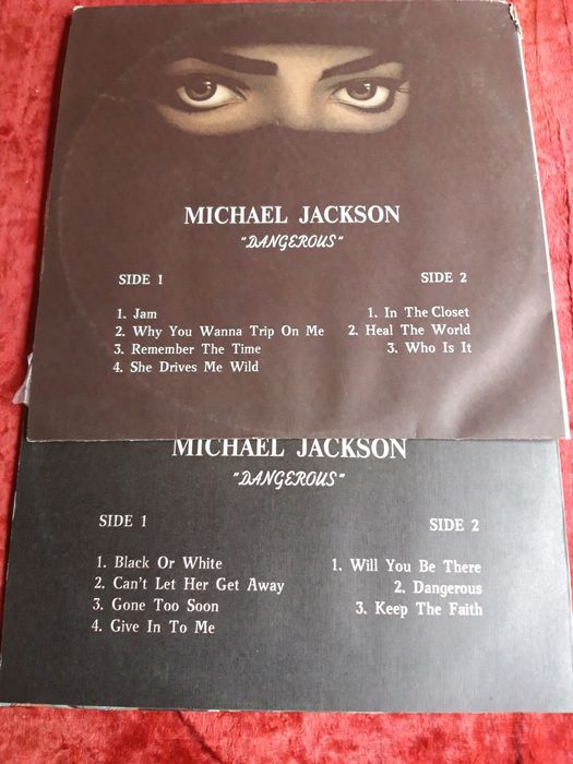 Винил Пластинки,MICHAEL JACKSON. Dangerous.1-2.
