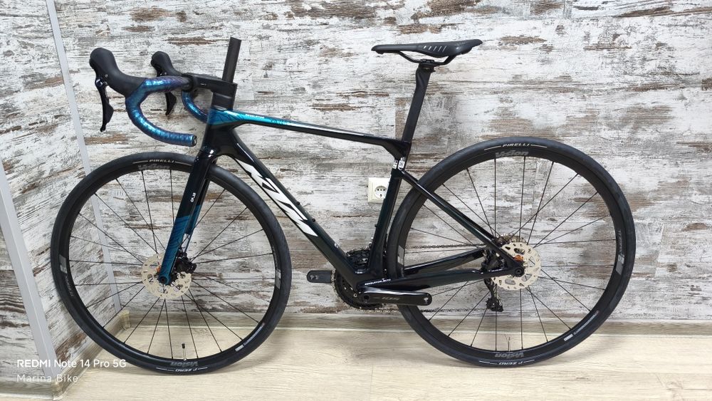 НОВ карбонов шосеен велосипед KTM Revelator Master 105 12S Trimax | 49