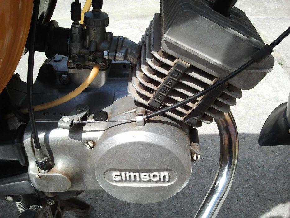 Продавам мотопед Simson S 51B, оригинал-1986 г.само за ценители
