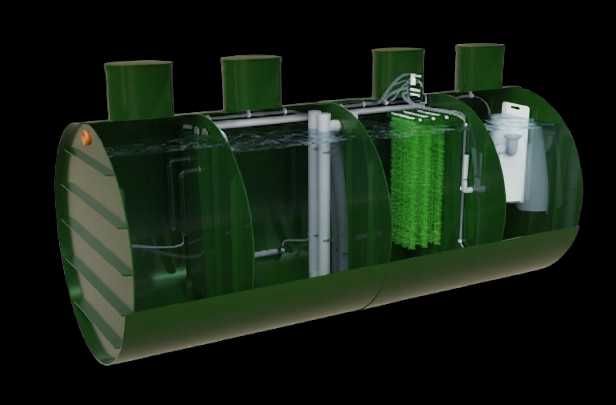Очистные сооружения ЛОС и КНС - Oqova suv tozalash inshooti LOS va KNS