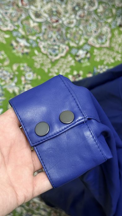 Кажаная рубажка Zara