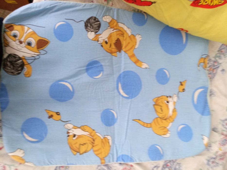 Бебешка възглавница,чувалче, постелка за детско столче и др.