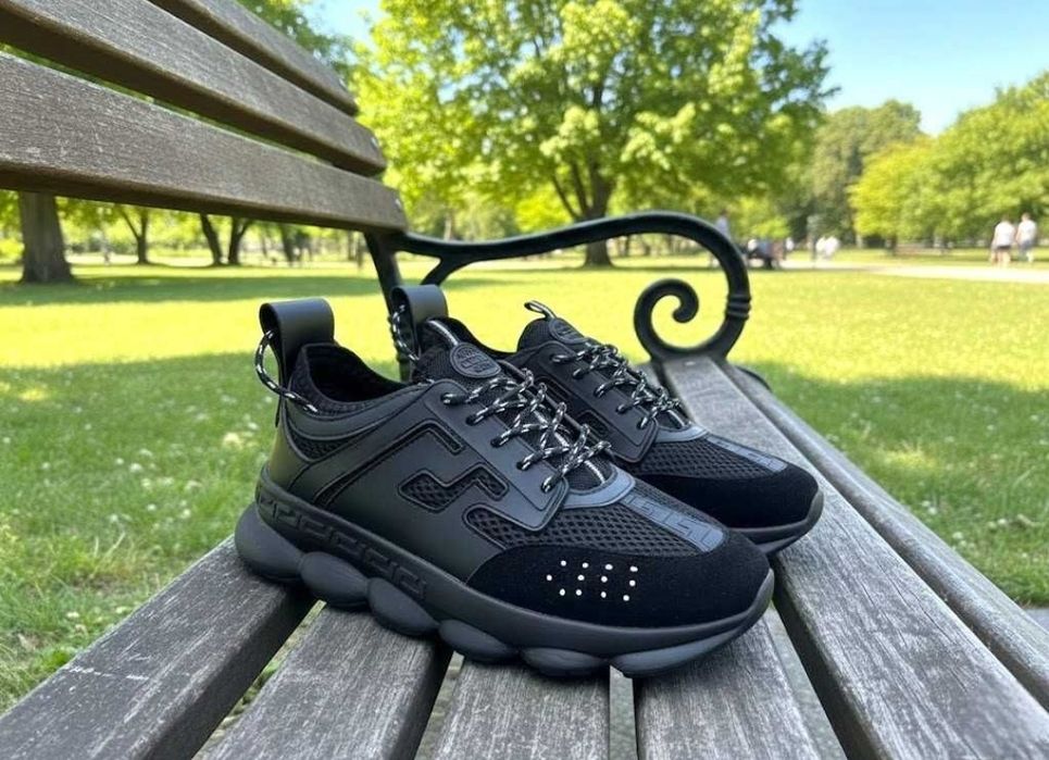 Adidasi Verace Chain Reaction Negru Unisex