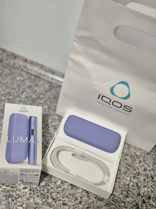 Iqos verde și mov