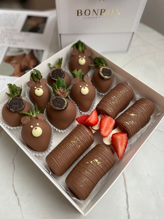 Клубника в шоколаде