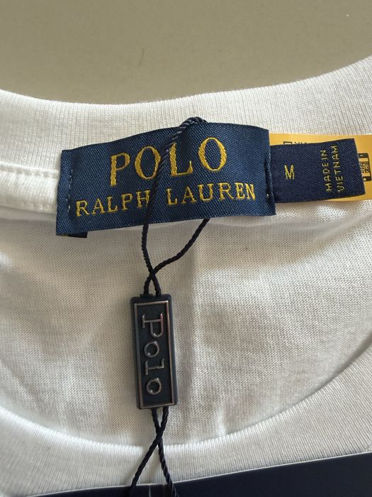 Tricou Ralph Lauren Alb M