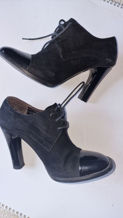 Ghete dama piele intoarsa interior exterior