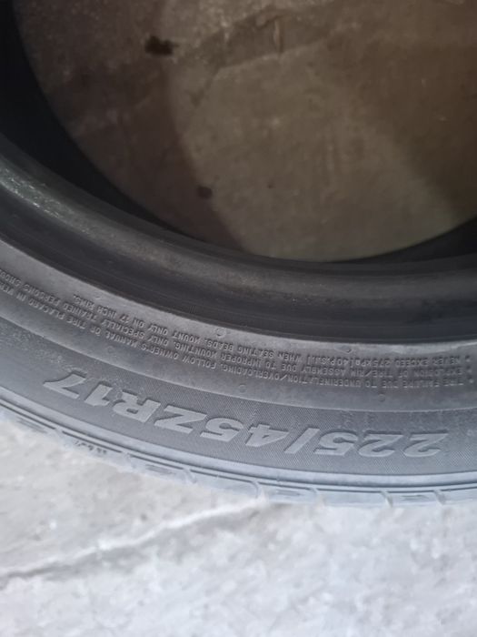 4 Летни гуми Нексен 225/45/17 ДОТ21 6мм