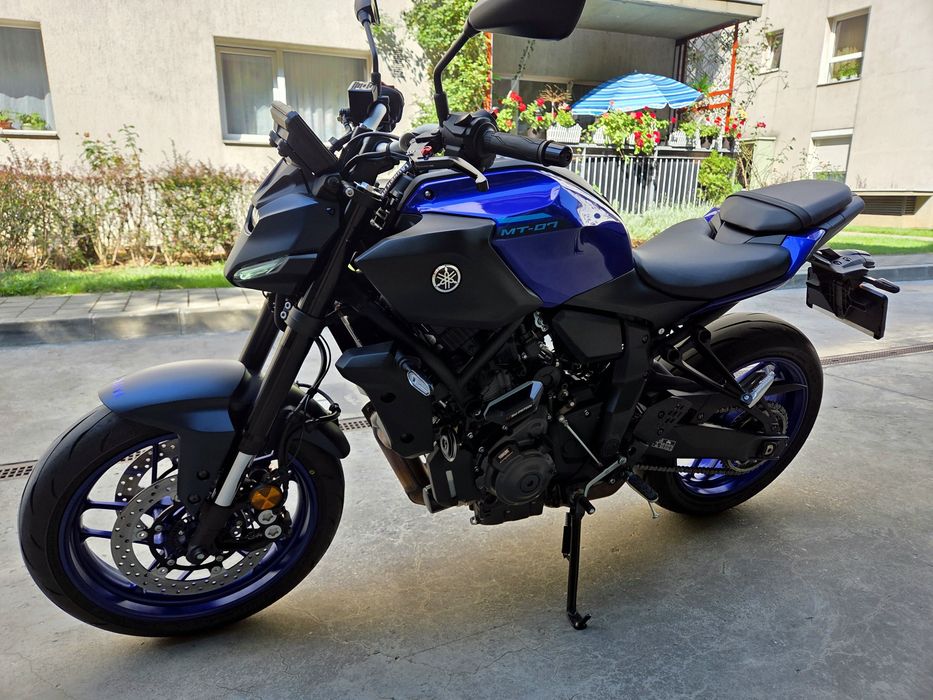 Yamaha MT-07 2025, 8.600 km, garanție producător, ca noua