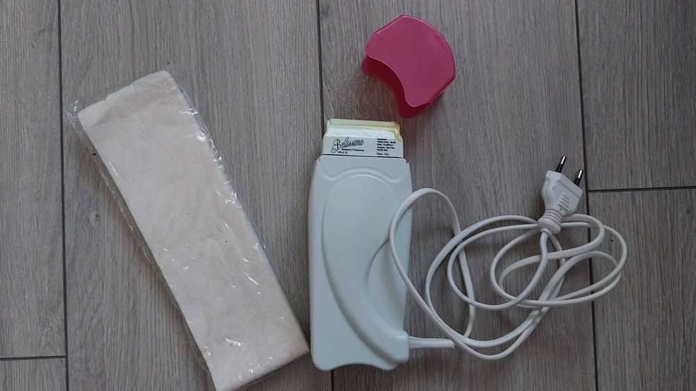 Încălzitor ceară roll-on Bellissima + set benzi depilatoare