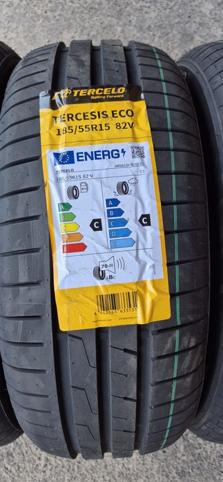 4 anvelope vara noi Tercelo 185/55/15,dot 2025.Pretul este pe bucata.