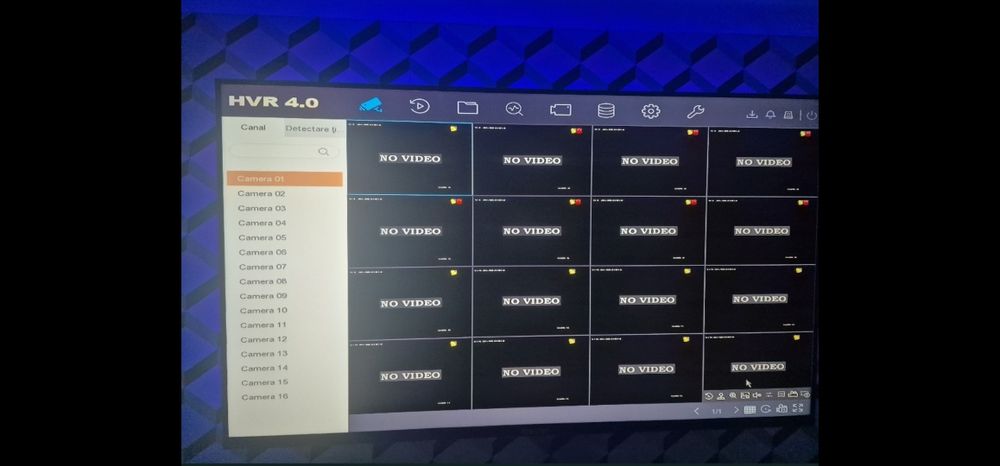 Dvr Hikvision 16 canale +Hard 1 Tera inclus
