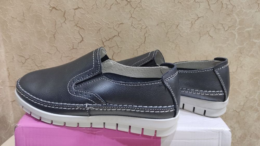 Натуральная кожа. Мокасины женские.