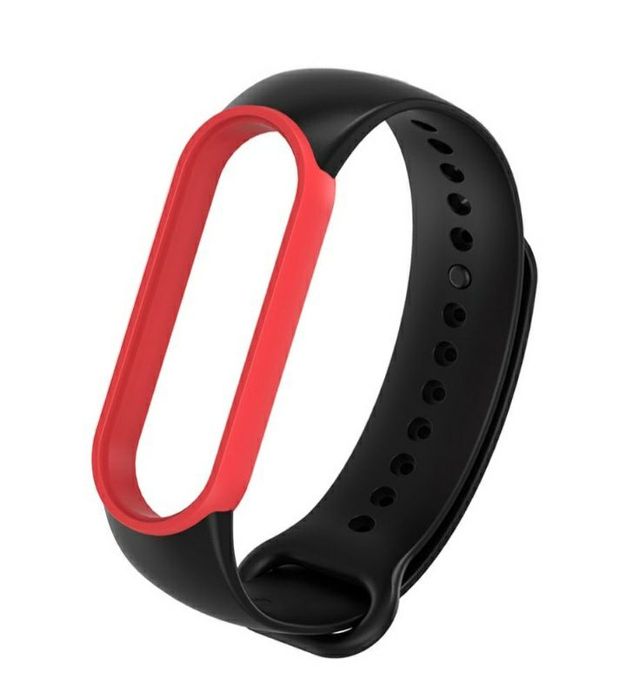 Силиконовый ремешок для Xiaomi Mi Band 5 , Xiaomi Mi Band 6.