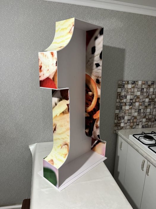 Цифра 1 фотозона