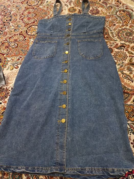 Платье женская вязка и юбка атласная