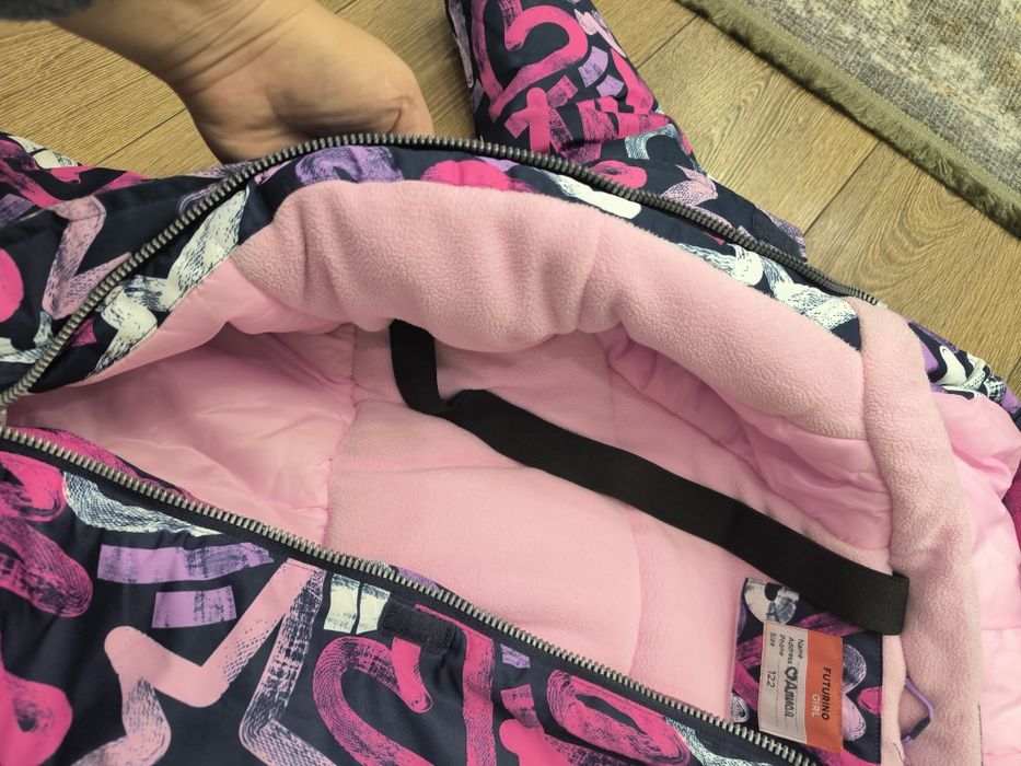 Зимний комбинезон на девочку 122