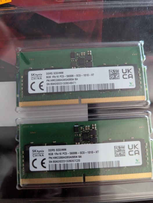 Vand Ram Laptop, 16 GB, DDR5, 5600