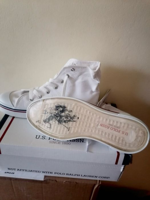 Бели кецове U.S. Polo Assn