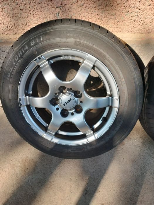 Set roți VW Polo anvelope de vara R 14.  Set roți VW Golf 4 R 16