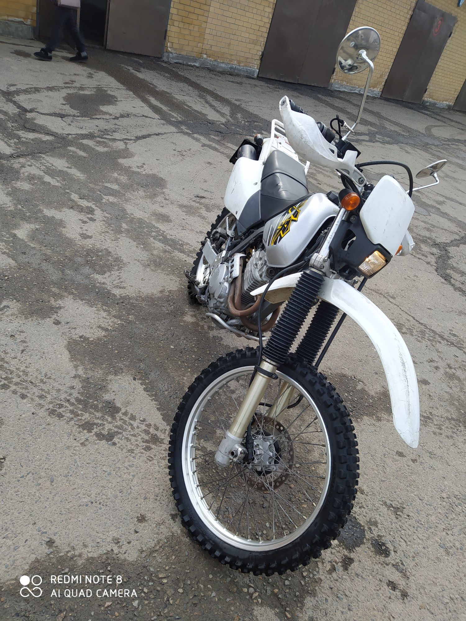 Honda xr250 переделан под кросс