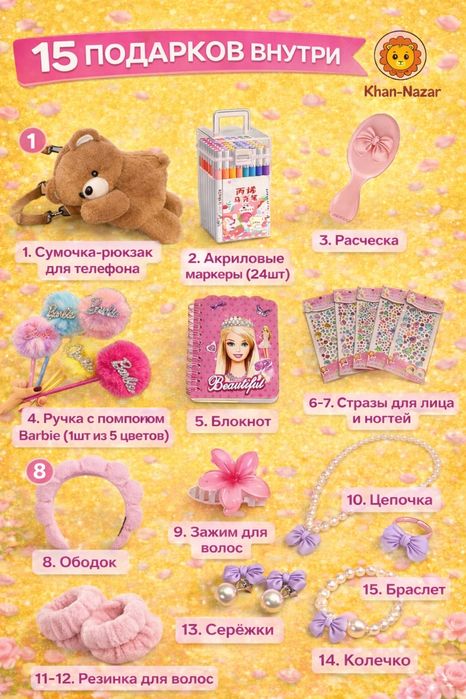 Подарок-СЮРПРИЗ для девочек