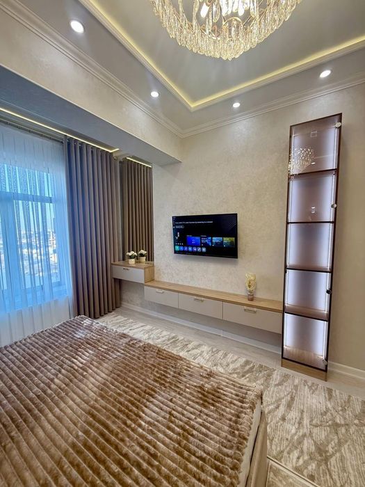 Новостройка Продается 3 комнатная квартира ремонт ул.Нурафшон Ривера