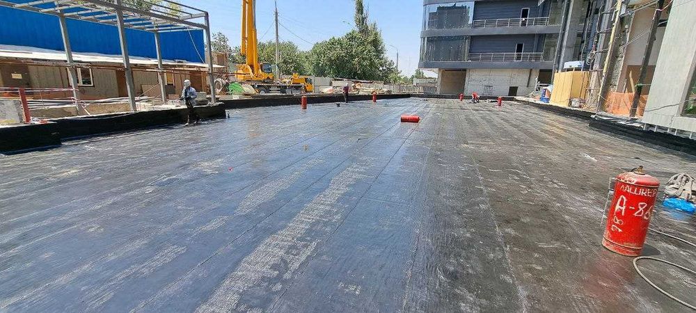 Профгидроизоляция домов, крыш / Uy va tom gidroizolyatsiyasi,falgoizol