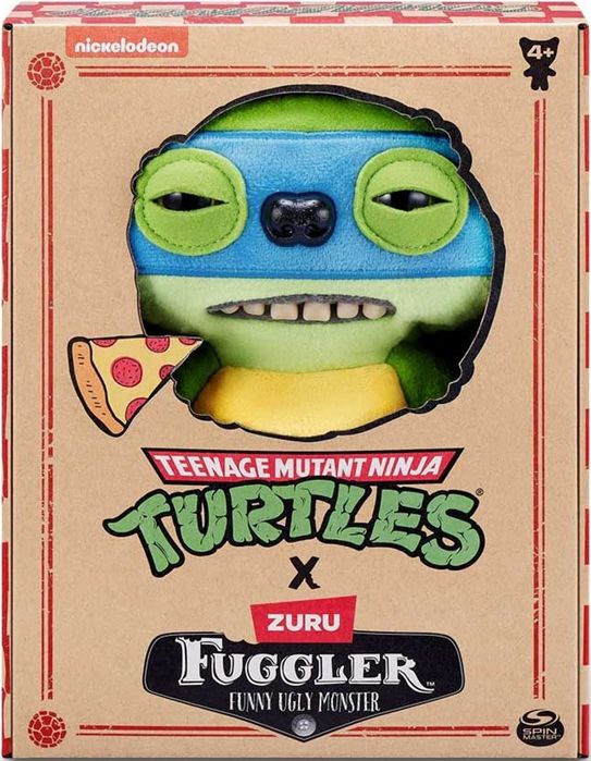 Плюшена играчка Zuru TMNT Fuggler зъбато чудовище Леонардо