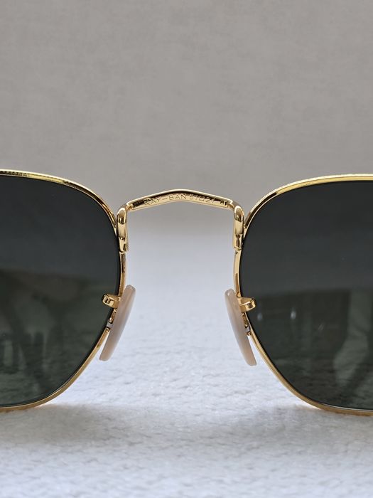 Слънчеви очила Ray-Ban Hexagonal Flat Lenses Gold/Green