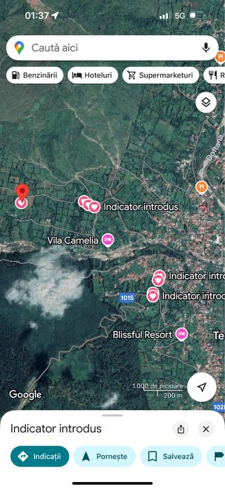 Teren de vanzare Valea Doftanei 2368mp