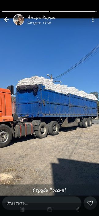 Продам отруби мучные производство Россия