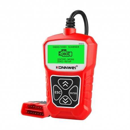 Diagnoza profesionala OBD2 - KONNWEI KW310 - Afisare Erori, Resetari