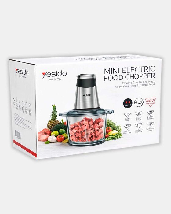 Yesido EC28 электрический измельчитель 400W, 2л