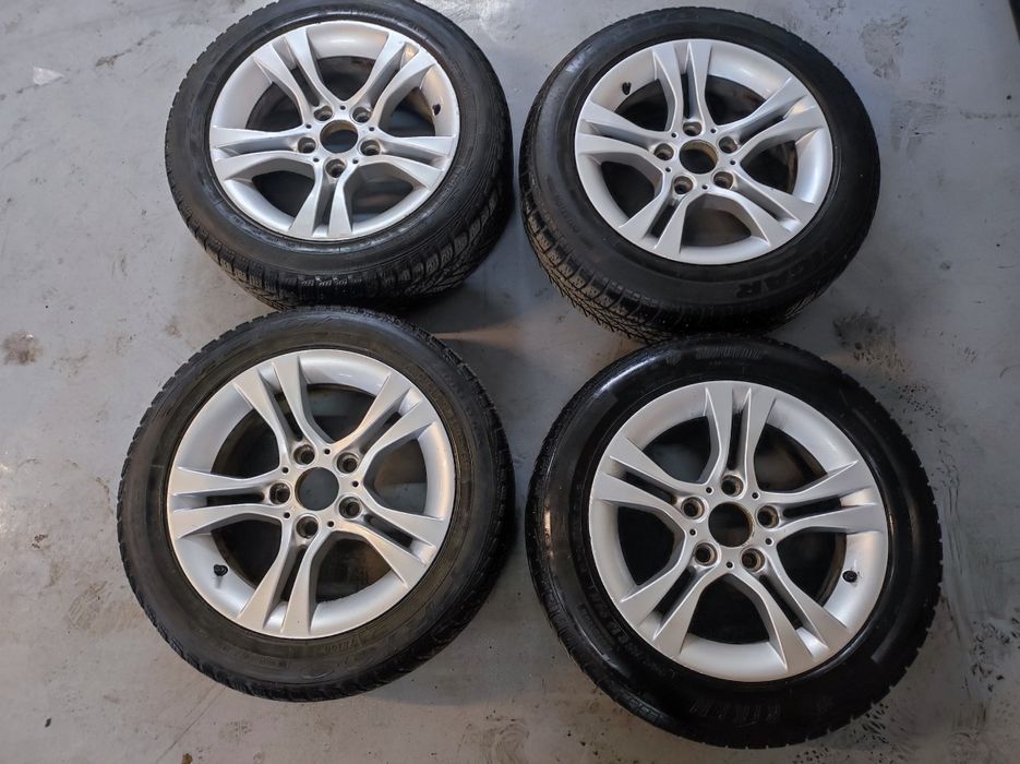 Set jante BMW OEM R16 cu anvelope de iarna