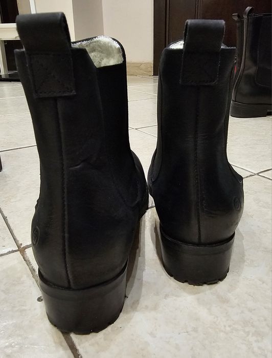 Дамски боти естествена кожа, размер 38