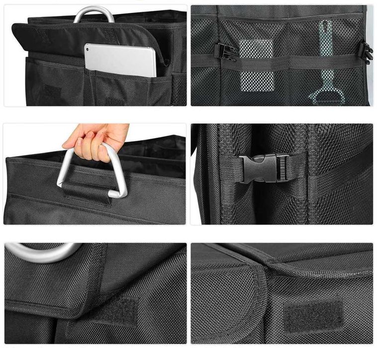 Многофункционален органайзер за багажник с хладилно отделение 60 литра