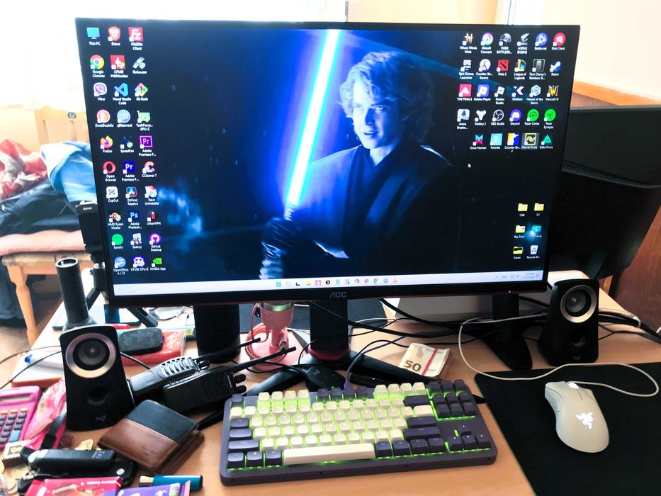 ГЕЙМЪРСКИ КОМПЮТЪР | Ryzen 5 5500 + RTX 1650 SUPER | 32GB + SSD