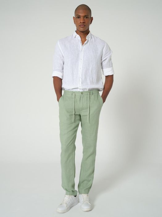 Мужские брюки 100% лён