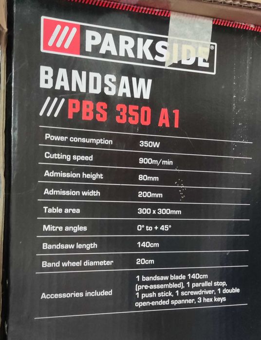 настолен банциг за дърво  ,,парк сайд,,