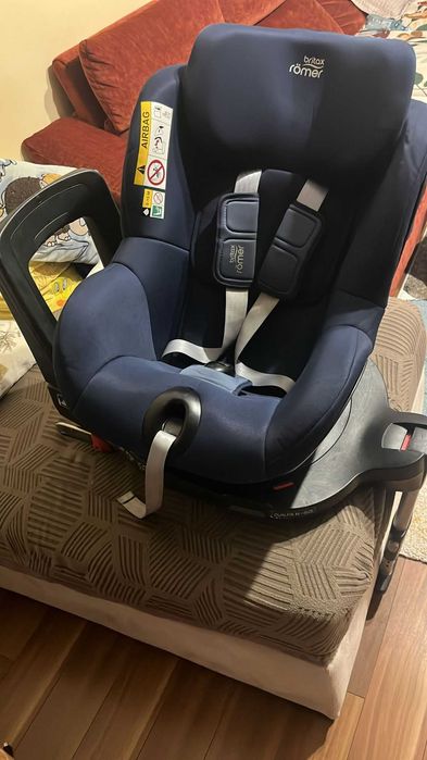 Scaun auto Britax Romer DUALFIX, Night Blue,  3 luni - 4 ani
