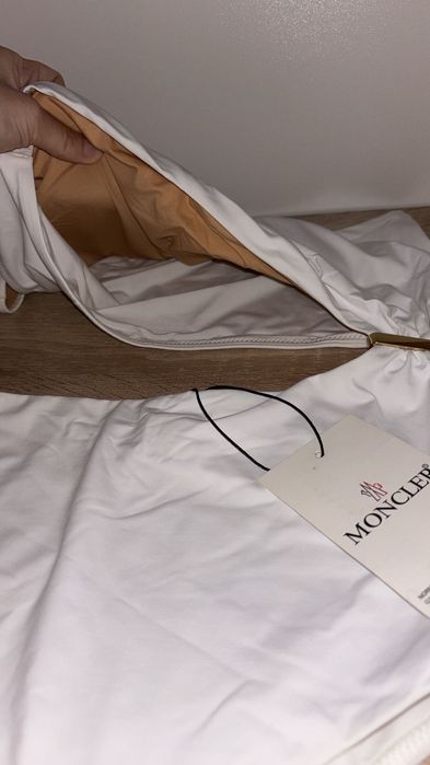 Costum de baie M oncler întreg alb