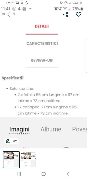 Set mobilier gradina