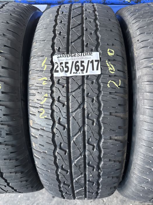 265/65/17 Bridgestone M+S
