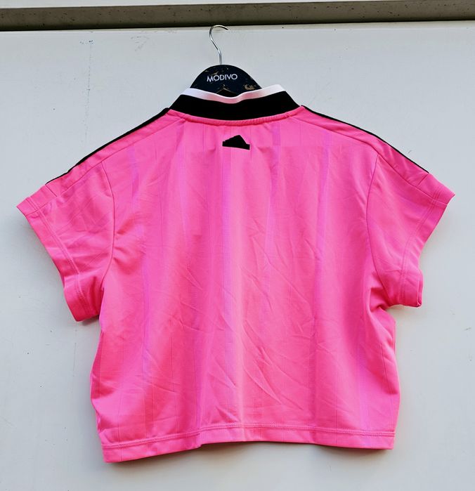 Adidas бонбонено розоро оригинална дамска тениска Л/Хл размер