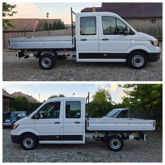 VW Crafter  doka 2017 2.0TDI  7loc+bena 2.80 140CP